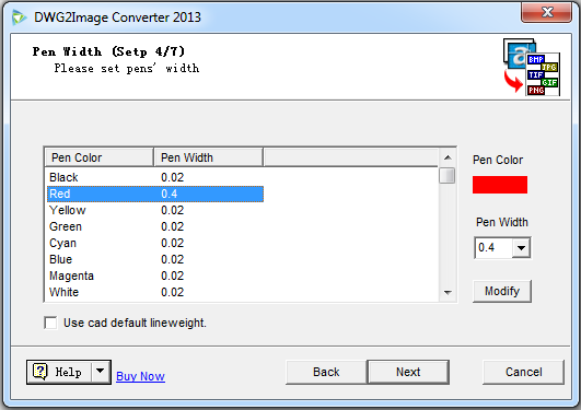 DWG2Iamge-step4